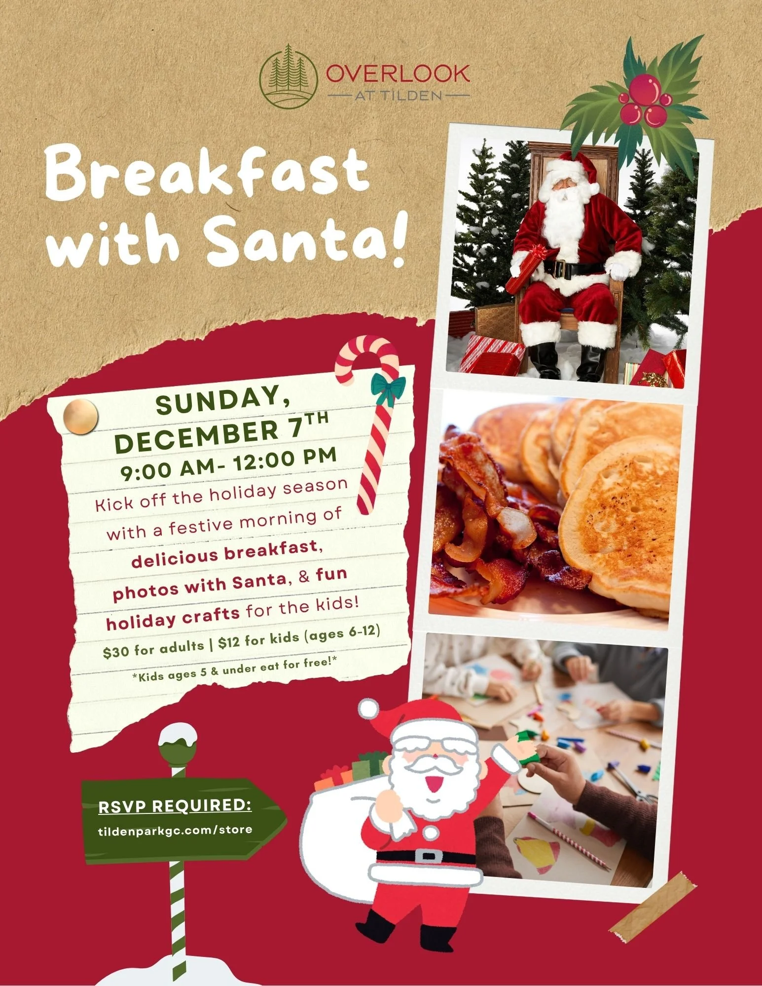 Berkeley: Breakfast with Santa