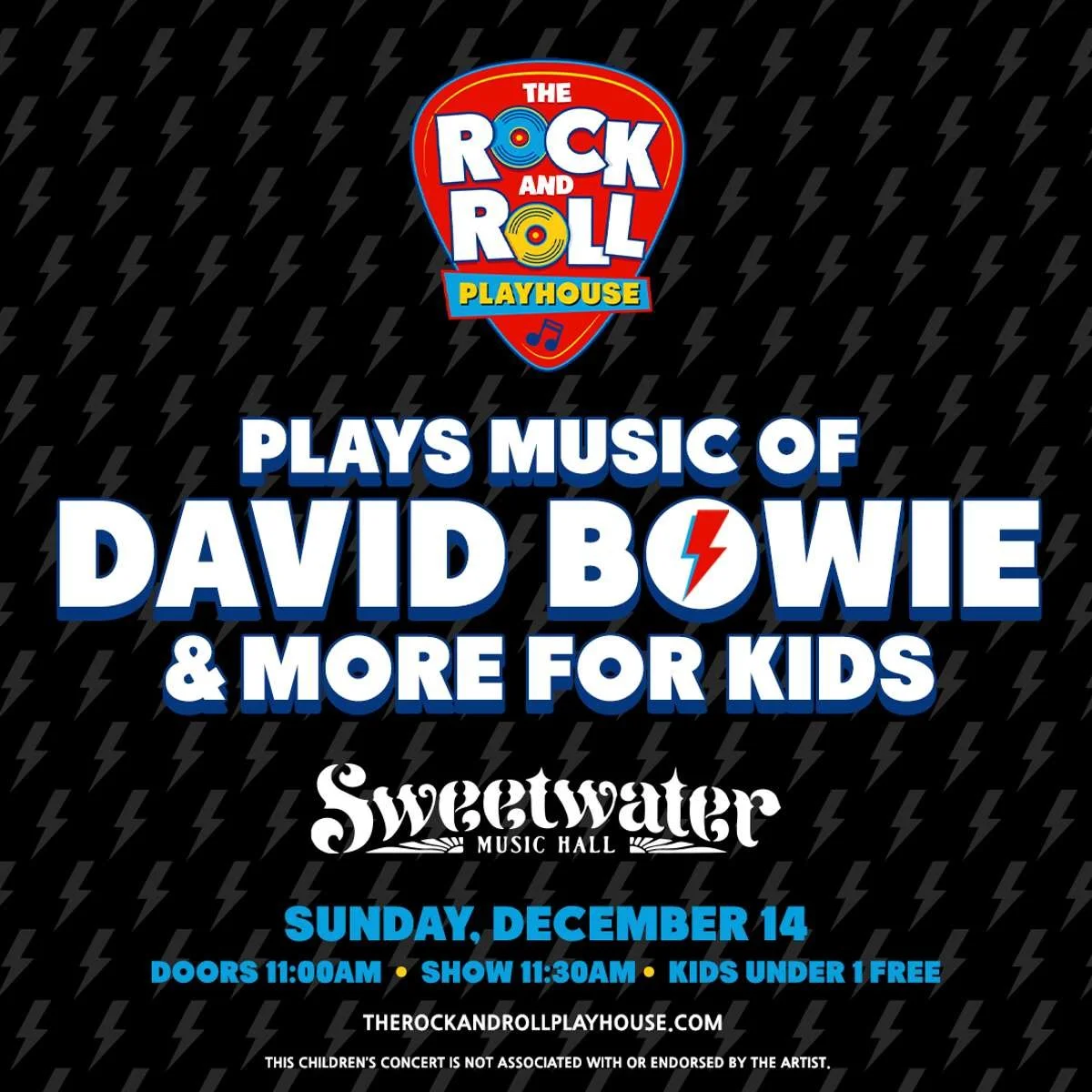 The Rock and Roll Playhouse Plays Music of David Bowie &amp; More for Kids