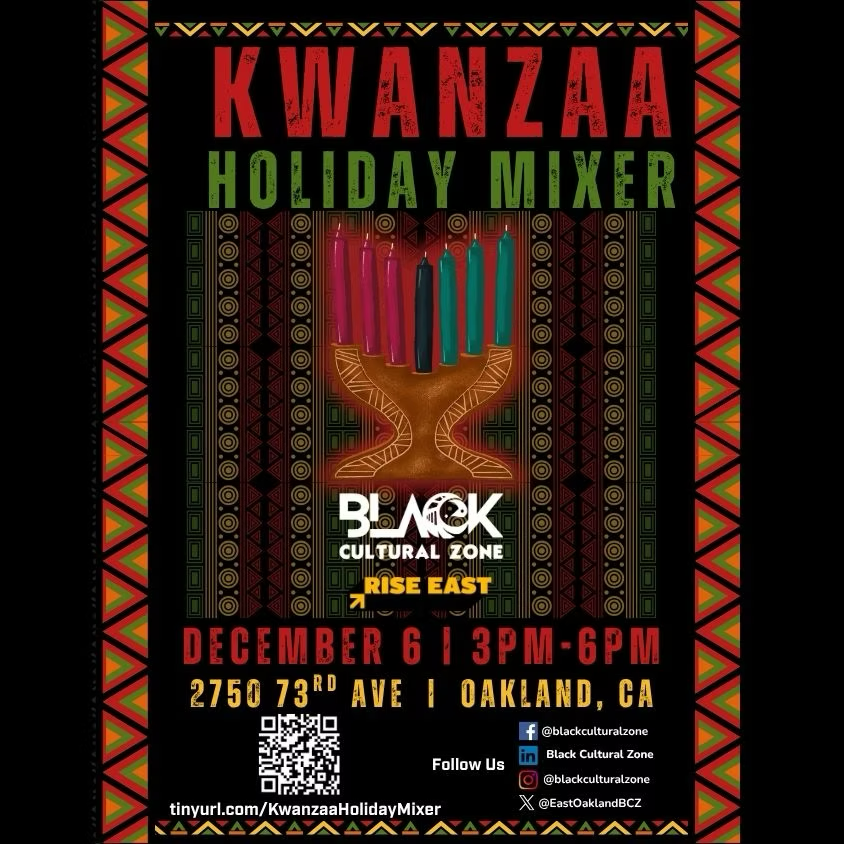Oakland: Black Cultural Zone Kwanza Holiday Mixer