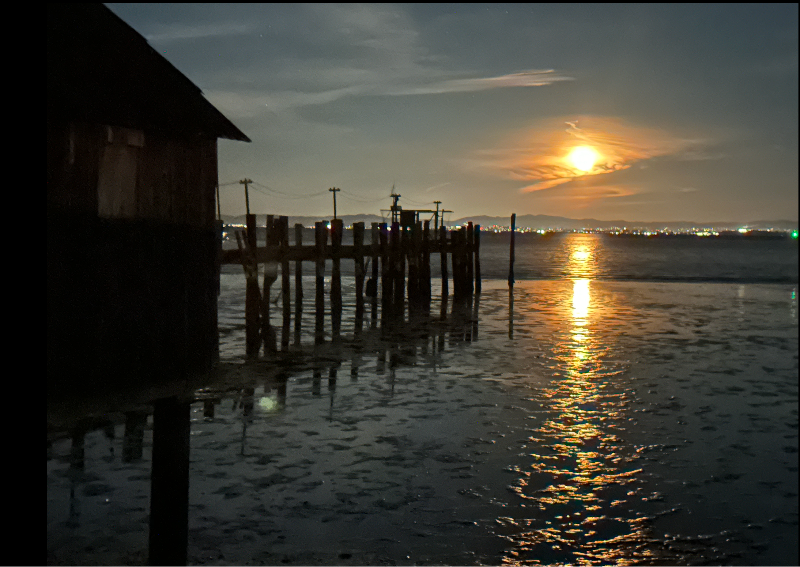 Watch the "Long Night Moon" rise