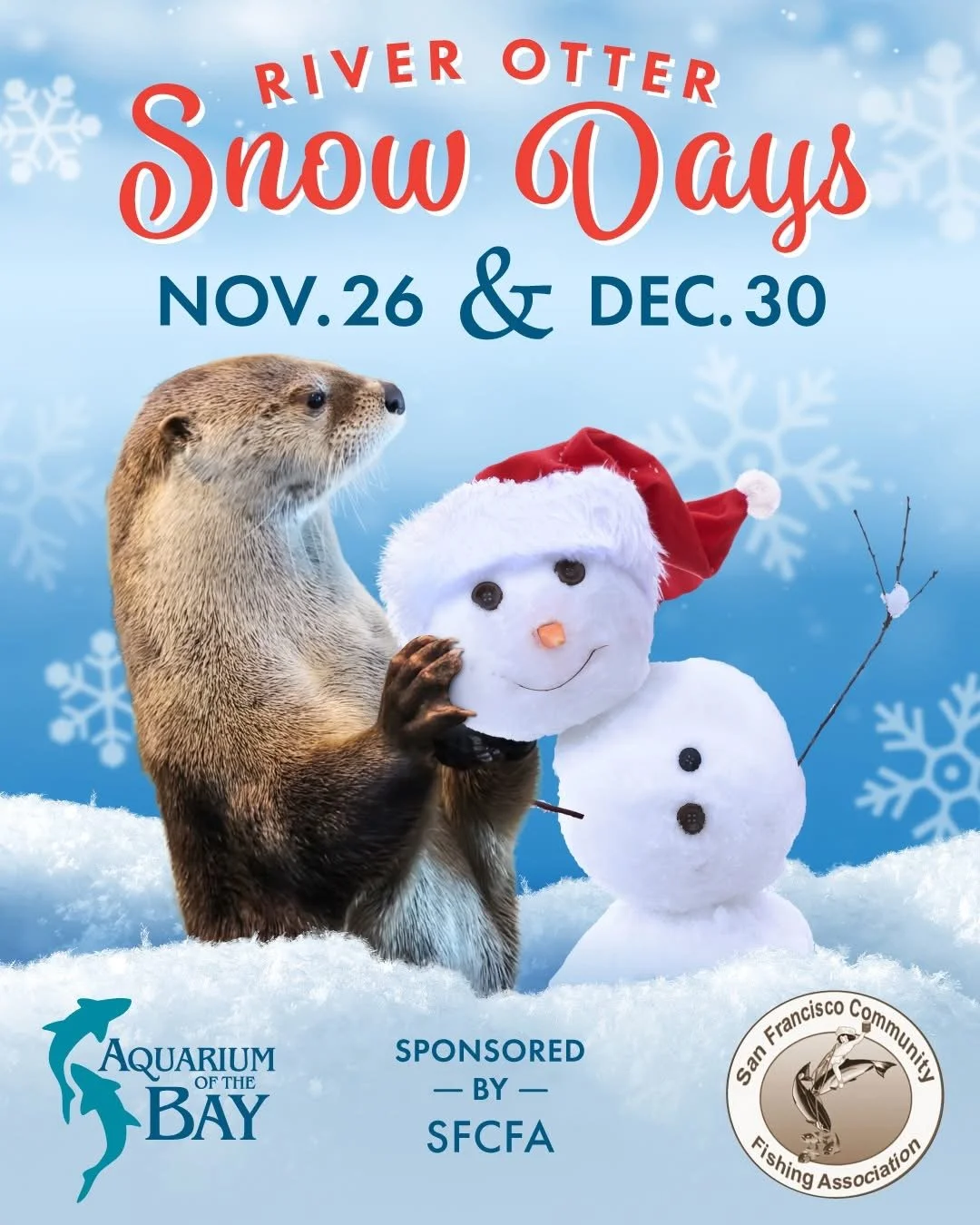 River Otter Snow Days