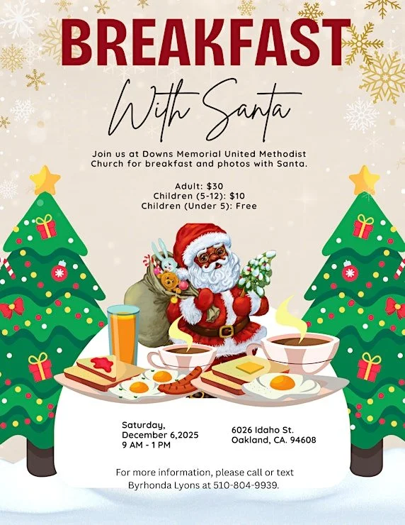 Oakland: Breakfast and Photos with Santa