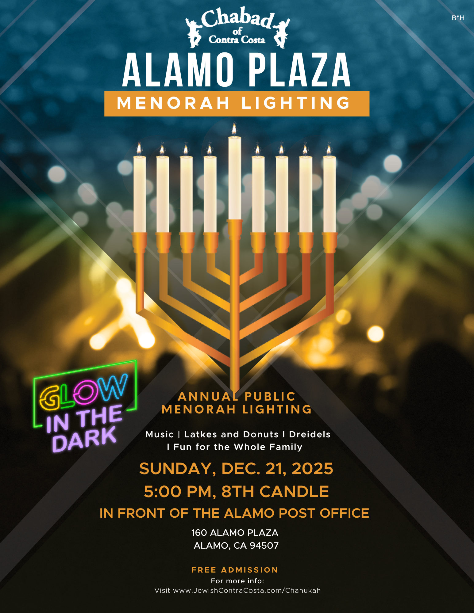 Alamo Plaza Menorah Lighting