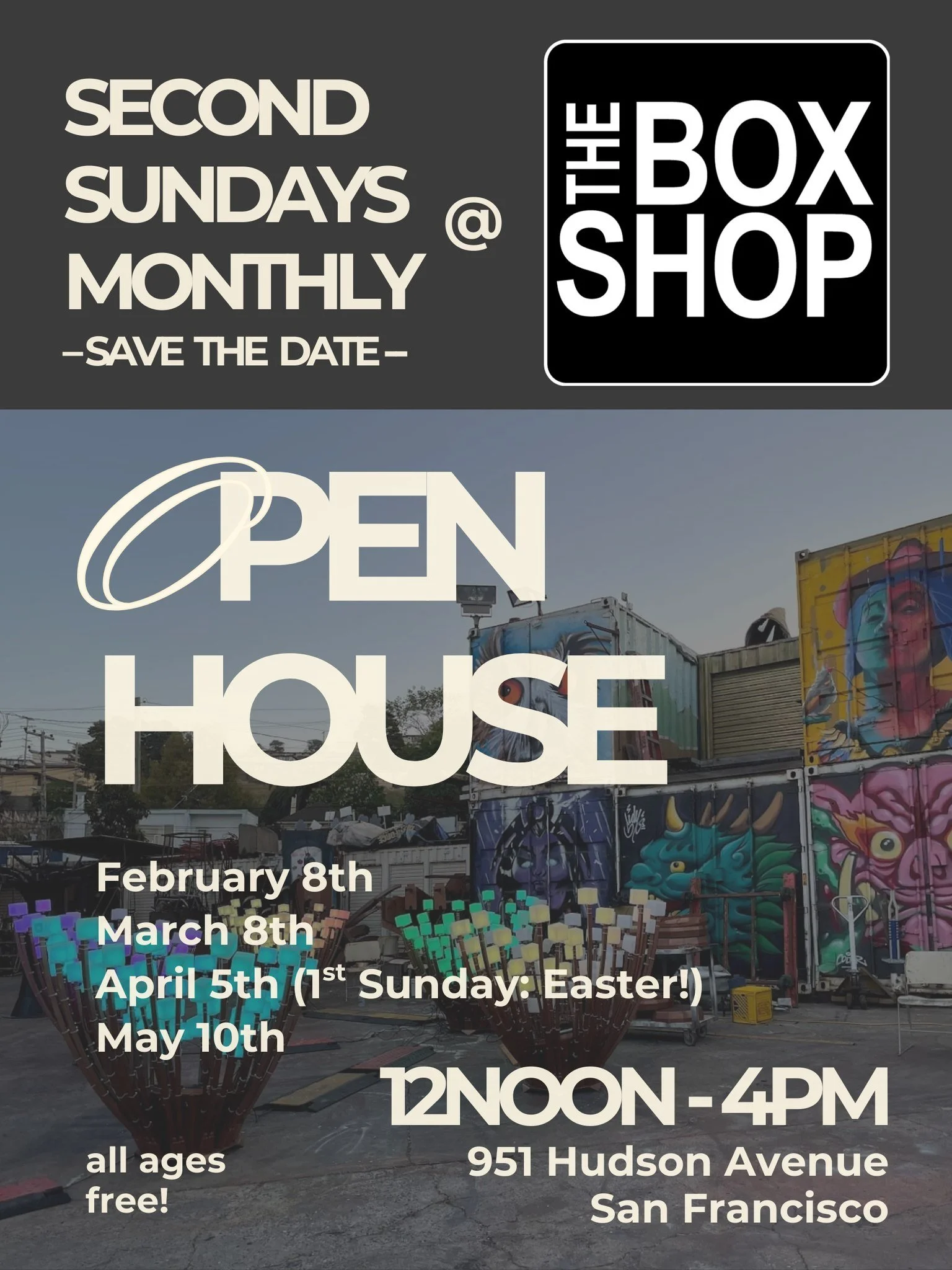 The Box Shop's Second Sunday Open House!