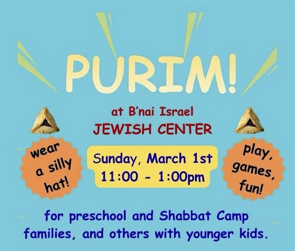 Petaluma: Gan Israel Preschool Purim Carnival