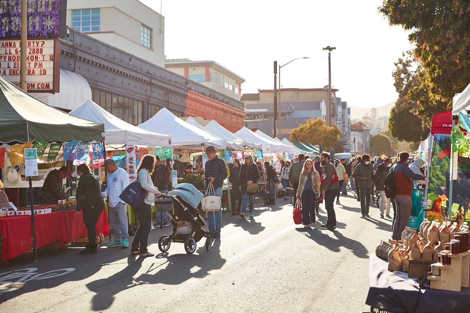 Mission Community Market First Day of the Season