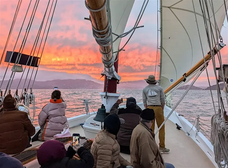 Mother's Day Memorial Sail on San Francisco Bay