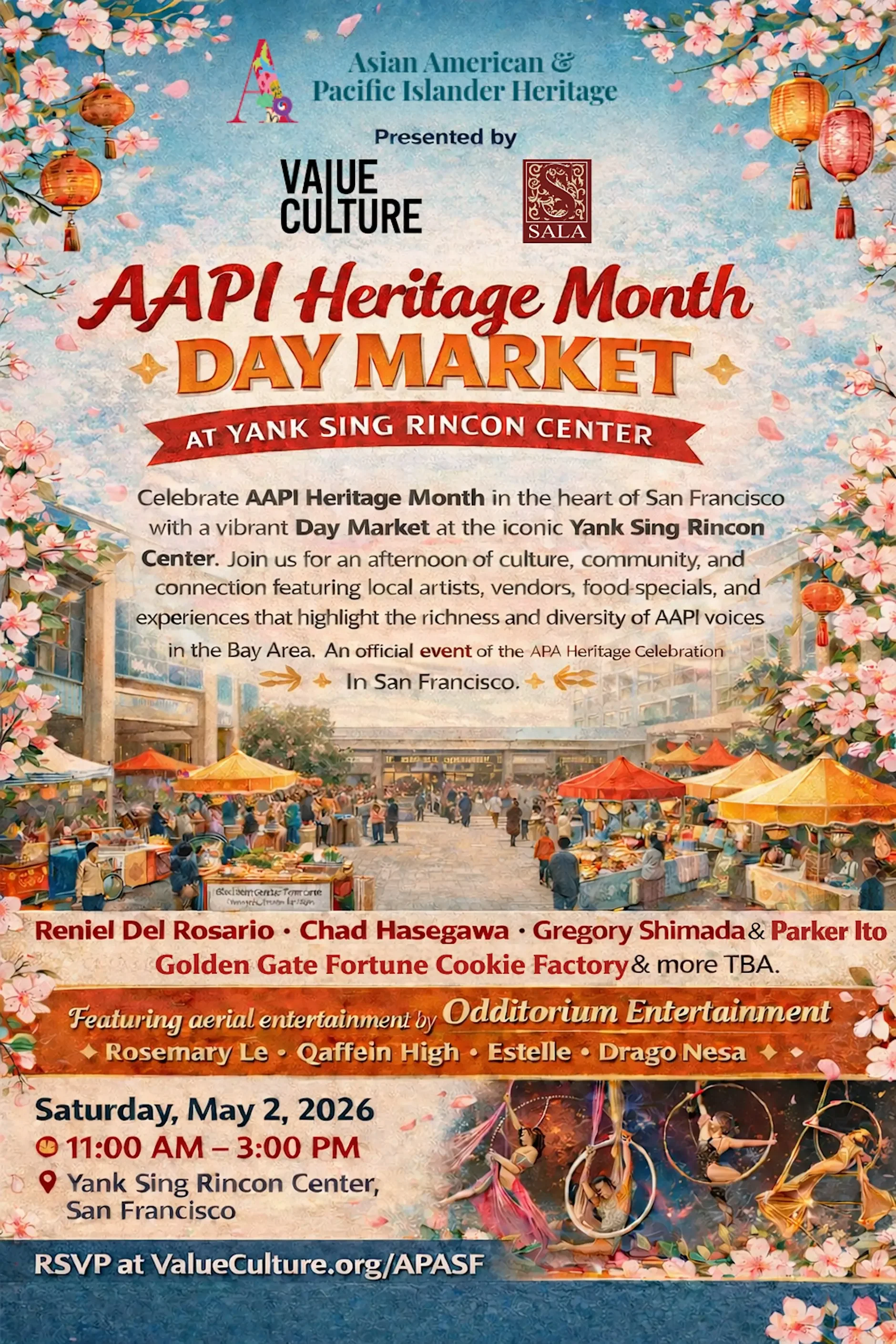 AAPI Heritage Month Day Market at Yank Sing, Rincon Center