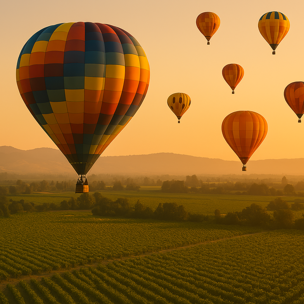 Experience the Magic of the Sonoma County Hot Air Balloon Classic