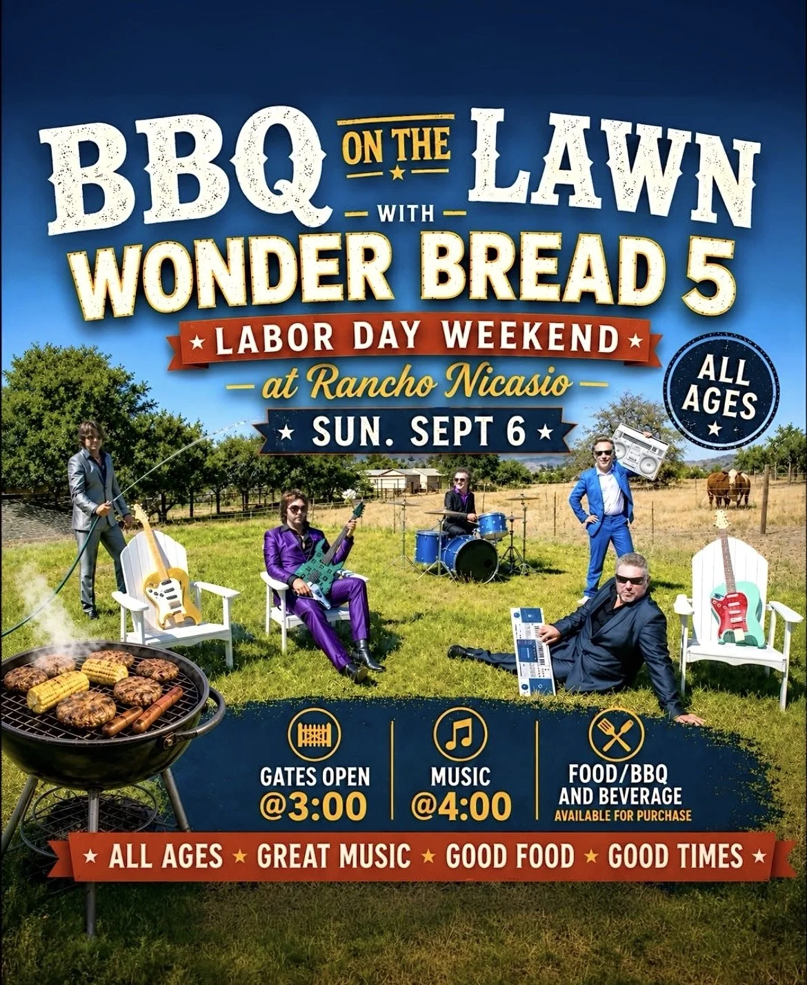 BBQ on the Lawn with WONDER BREAD 5