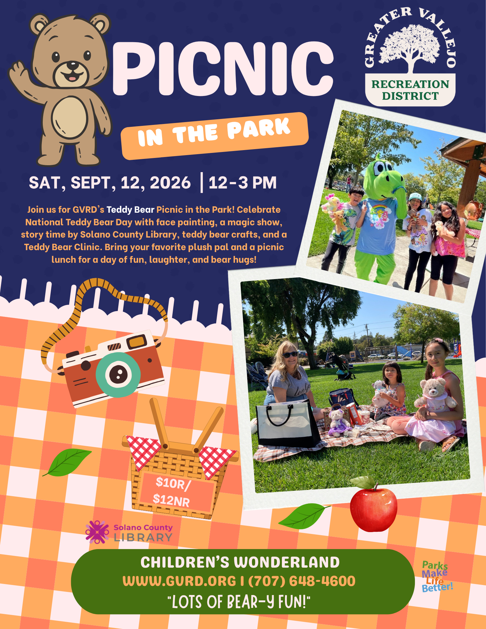 Teddy Bear Picnic in the Park