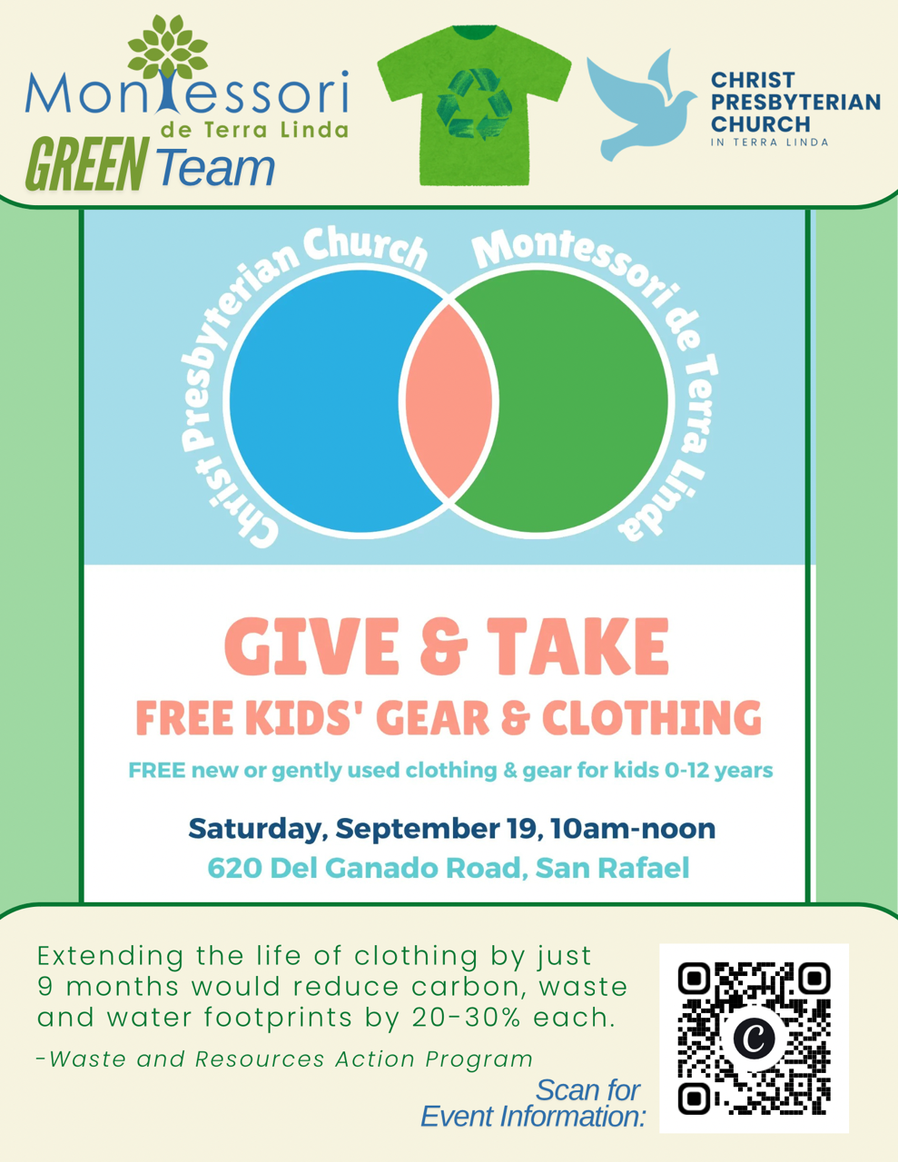 Give and Take:  Free Kids’ Gear and Clothing