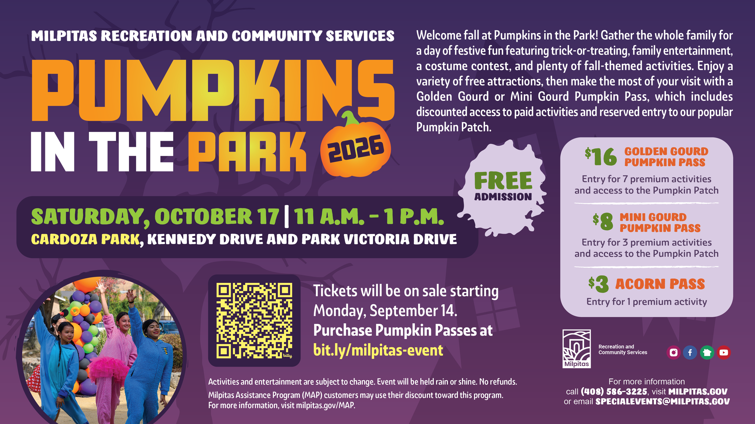 Milpitas: Pumpkins in the Park