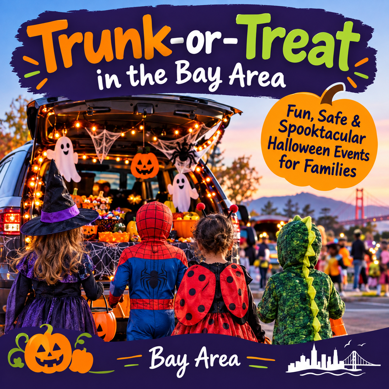 Trunk-or-Treat in the Bay Area: Fun, Safe &amp; Spooktacular Halloween Events for Families