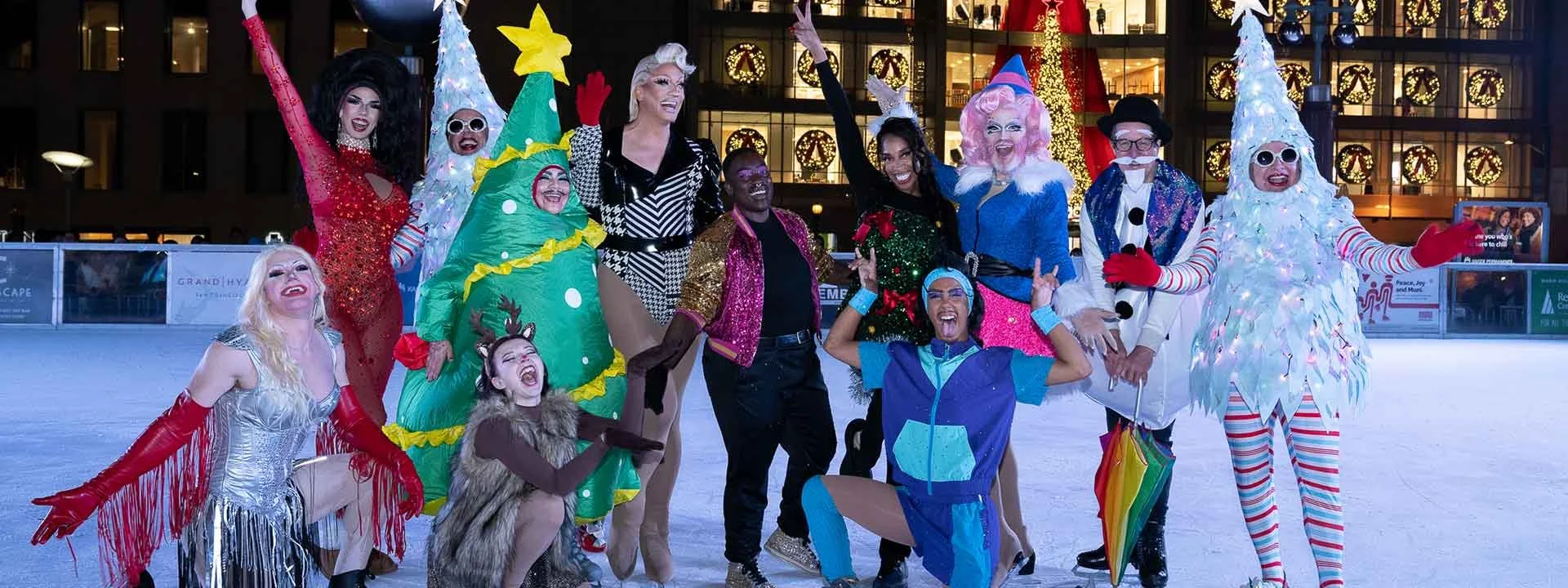 Holiday Ice Rink in Union Square