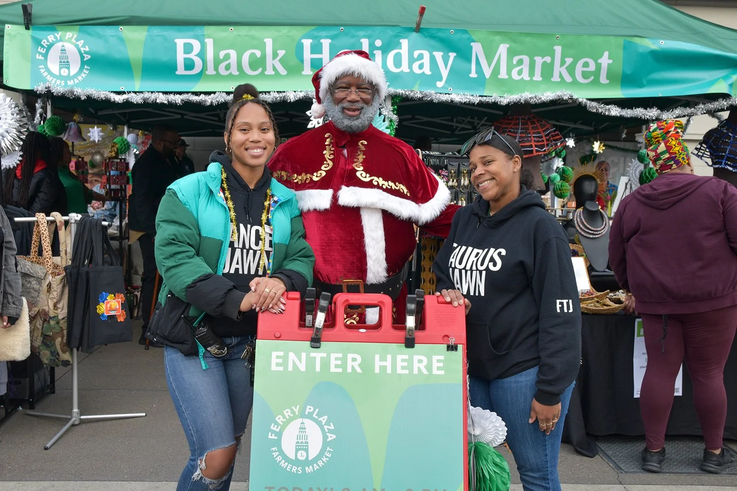 San Francisco: Pop-Ups on the Plaza: Black Holiday Market