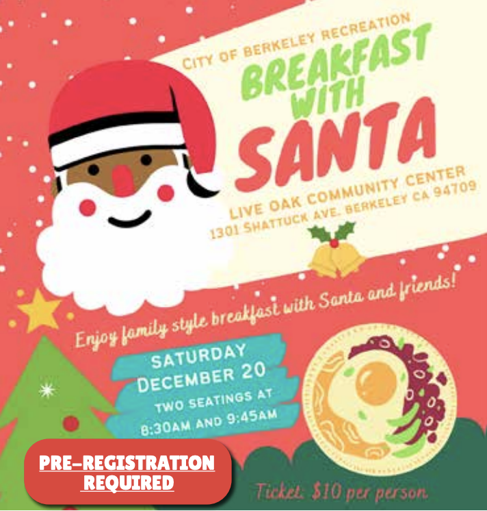 Berkeley: Pancake Breakfast with Santa