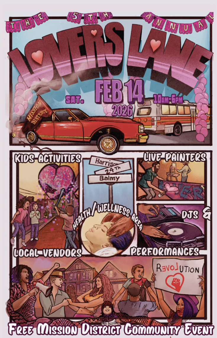 Lovers Lane Valentine’s Block Party