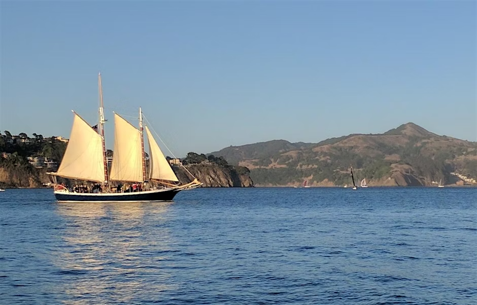 Earth Day Sunset & Full Moon Sail on San Francisco Bay