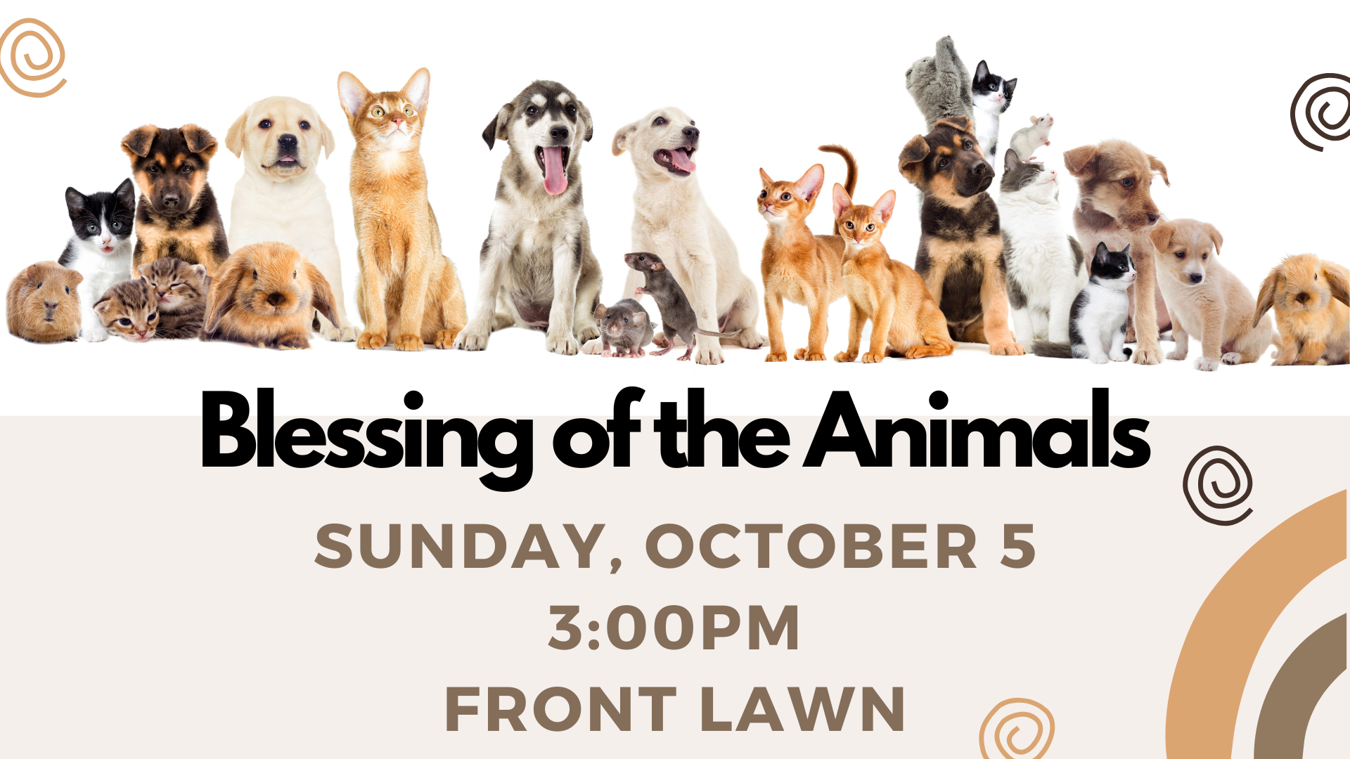 Burlingame Blessing of the Animals