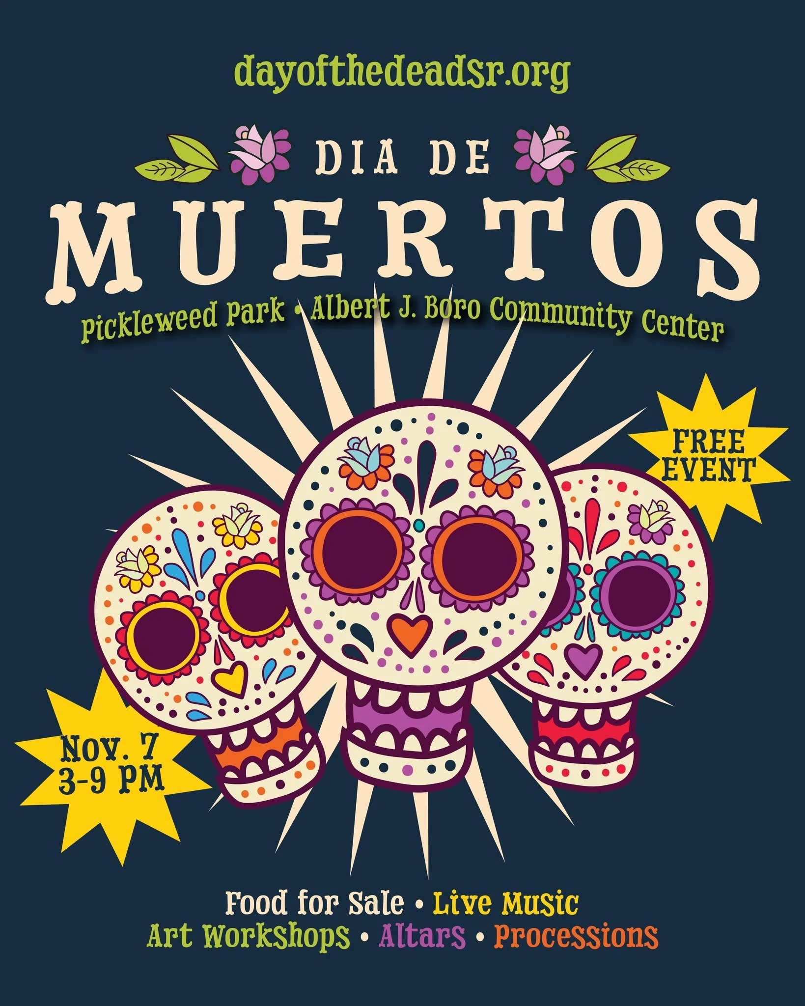 San Rafael: Dia De Los Muertos