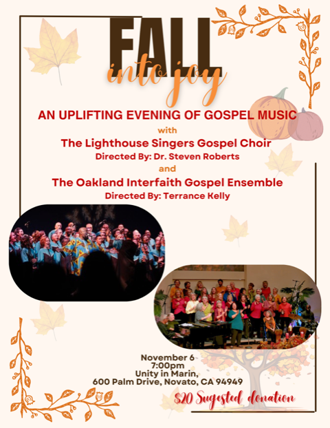 Fall into Joy Concert featuring The Light House Singers &amp; Oakland Interfaith Gospel Ensemble at UIM