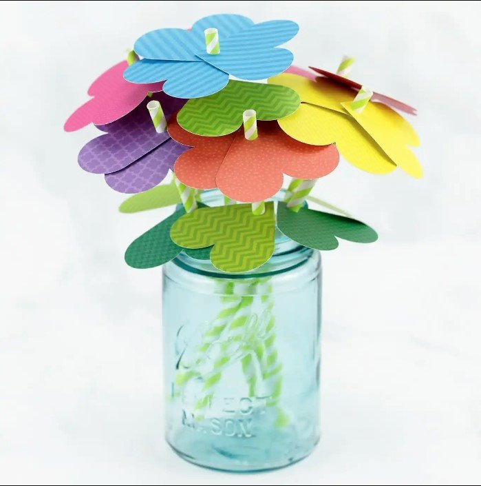 Take & Make Craft Valentine Hearts