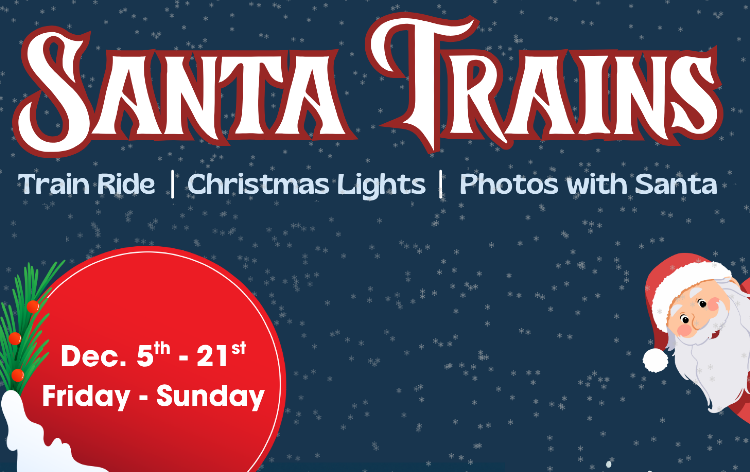 Suisun City: Western Railway Museum Santa Trains &amp; Christmas Lights