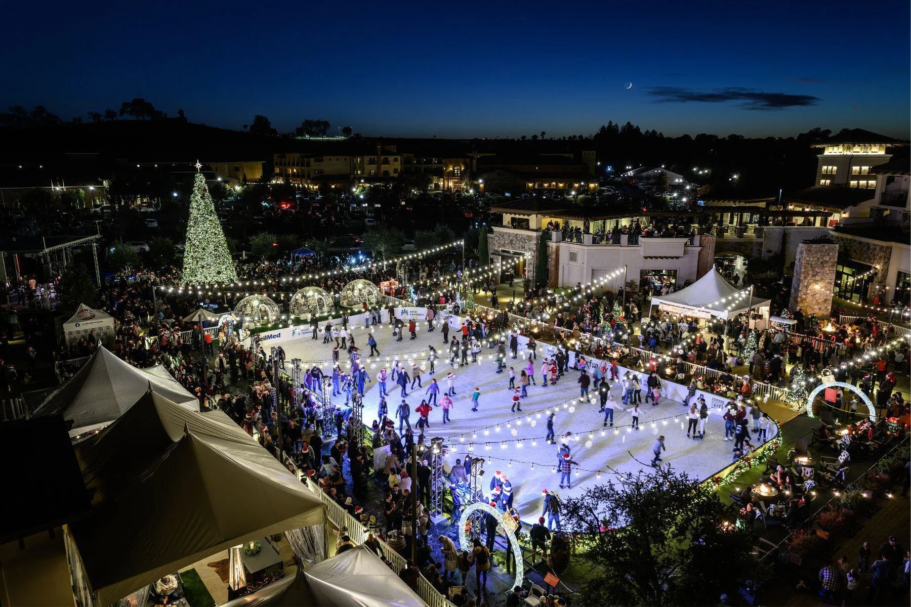 Merry Meritage Holiday Ice Rink &amp; Winter Village