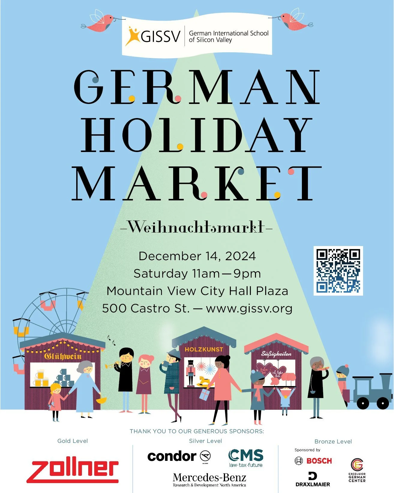 Mountain View: German Holiday Market - Weihnachtsmarkt