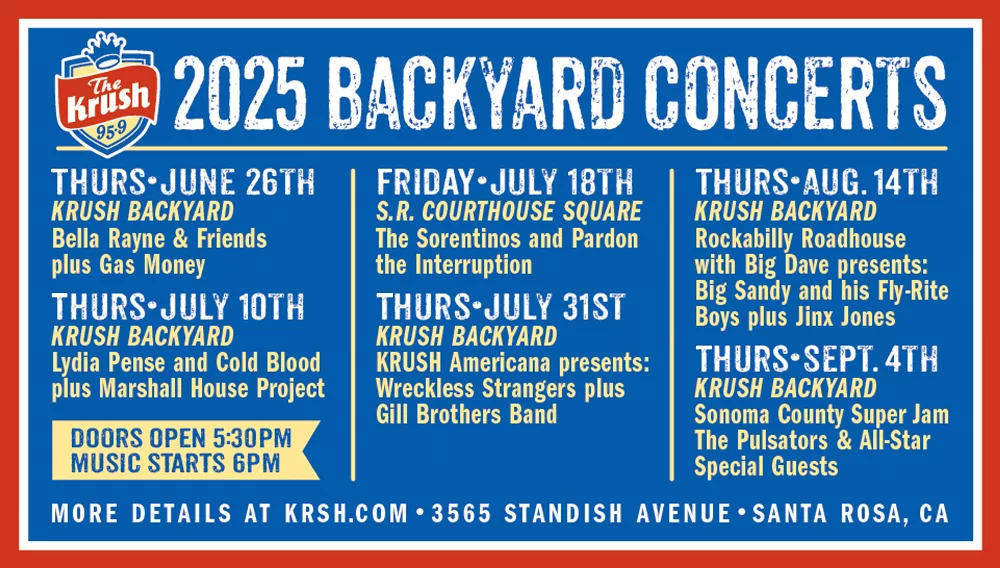 THE KRUSH Backyard Concerts