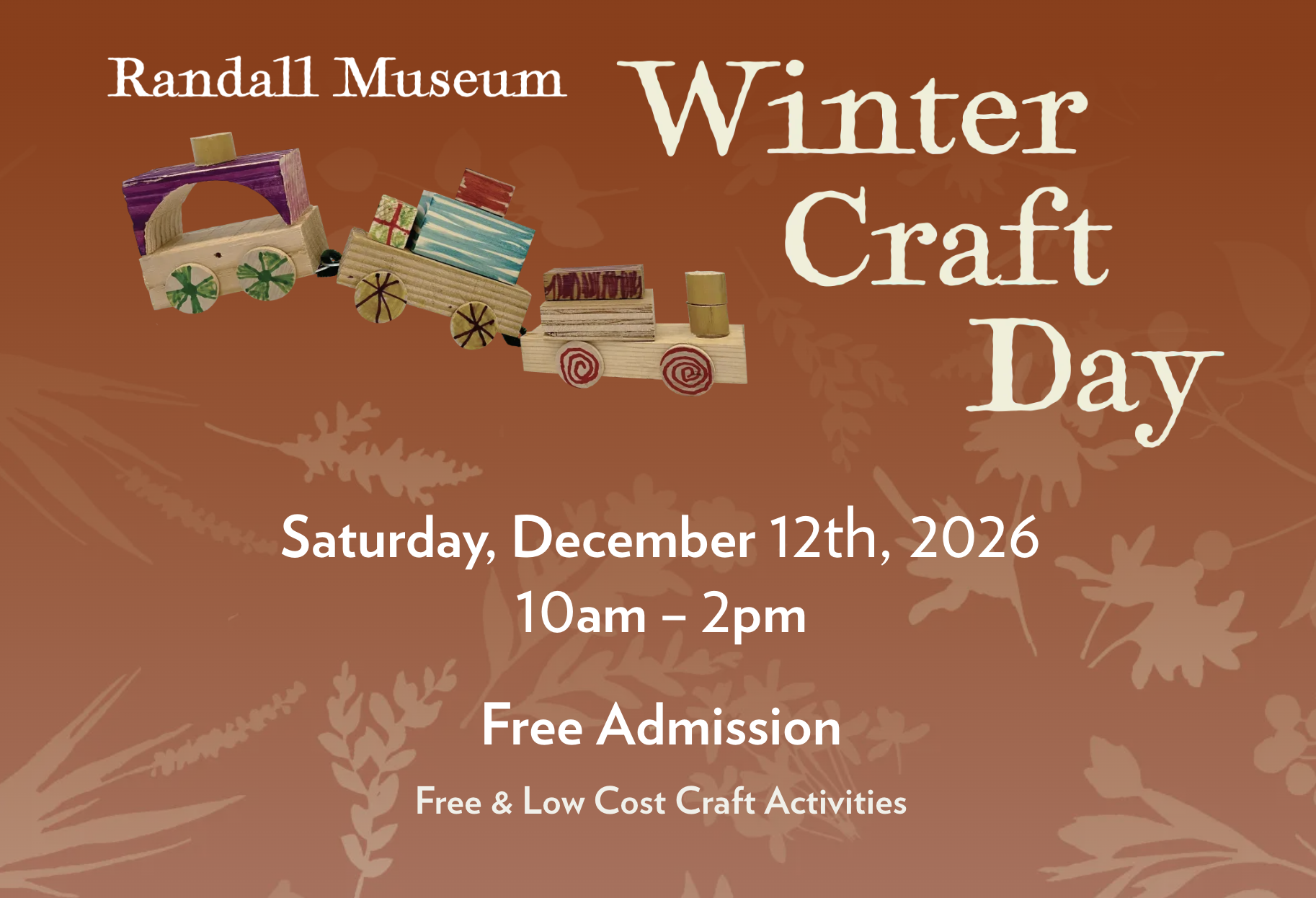San Francisco: Winter Craft Day