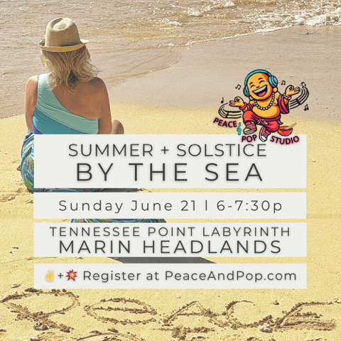 Peace + Pop Summer + Solstice by the Sea Sound Bath
