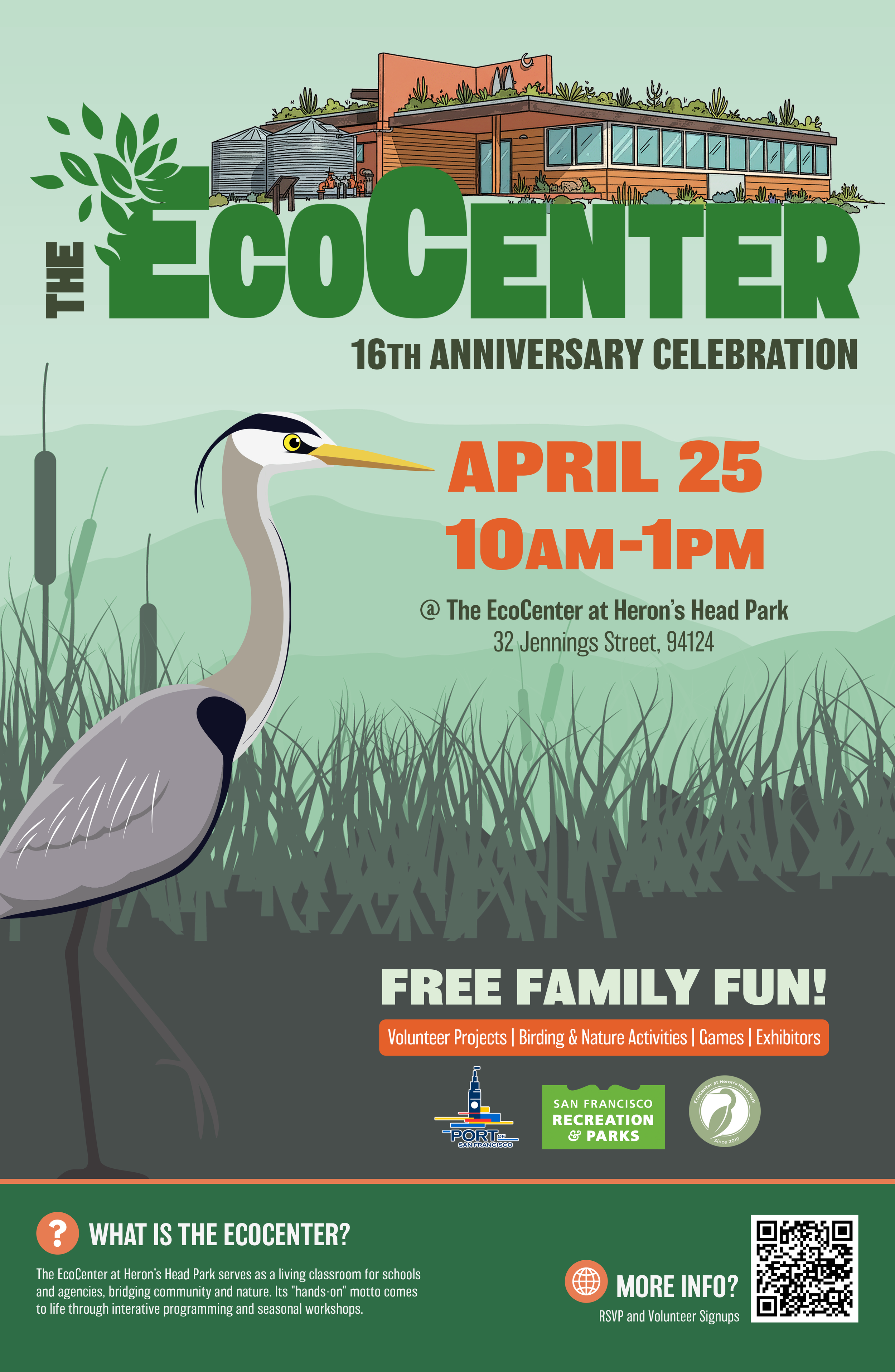 EcoCenter Anniversary and Earth Month Block Party
