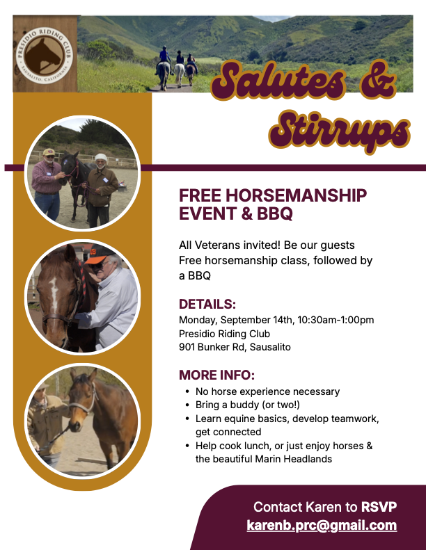 Salutes &amp; Stirrups