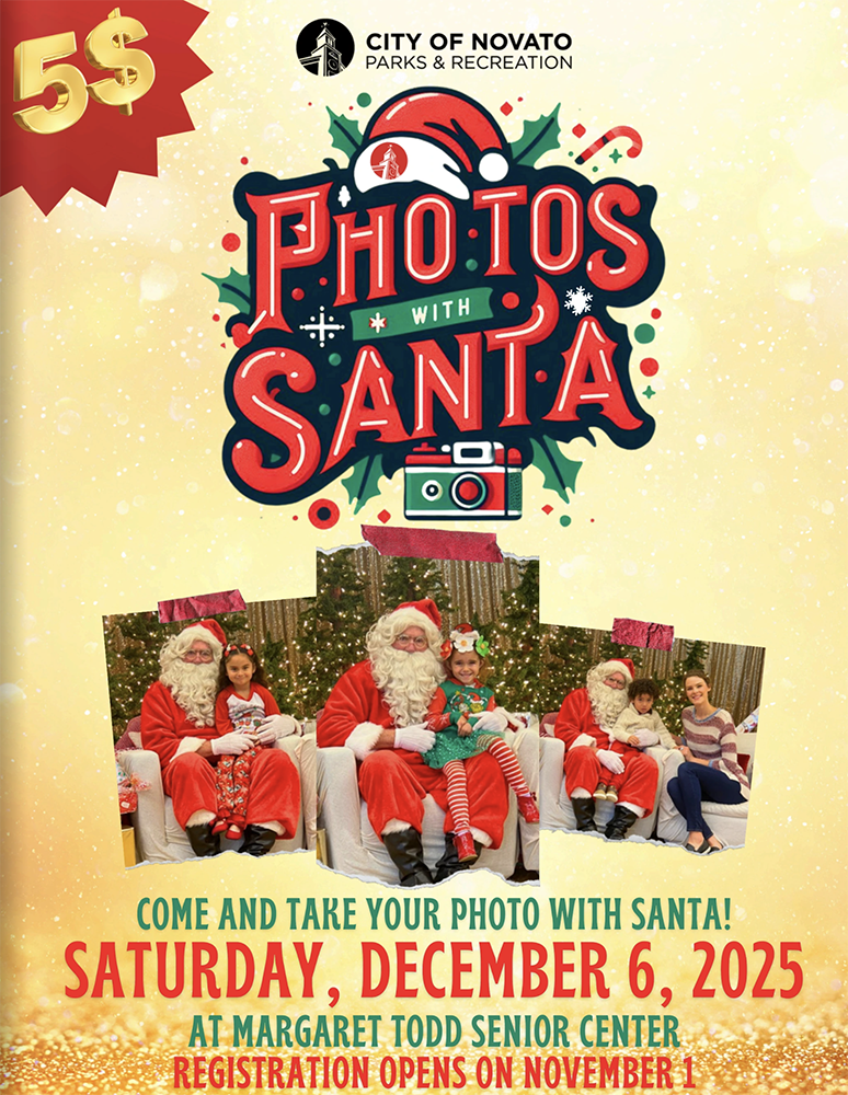 Novato Photos with Santa