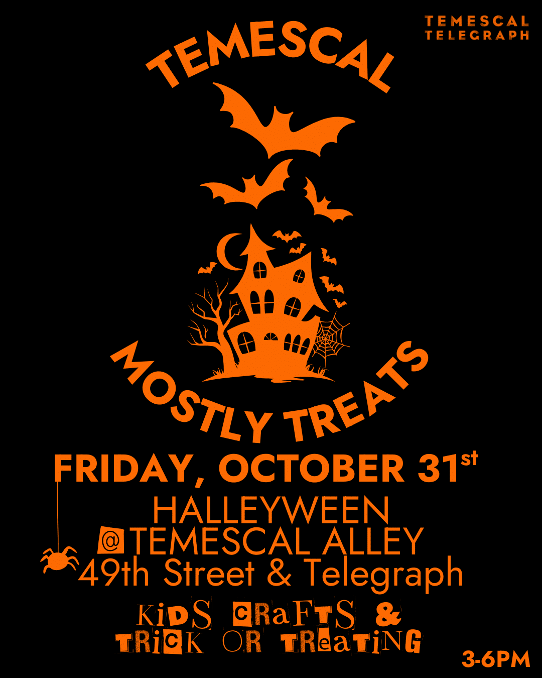 Oakland Halleyween at Temescal Alley