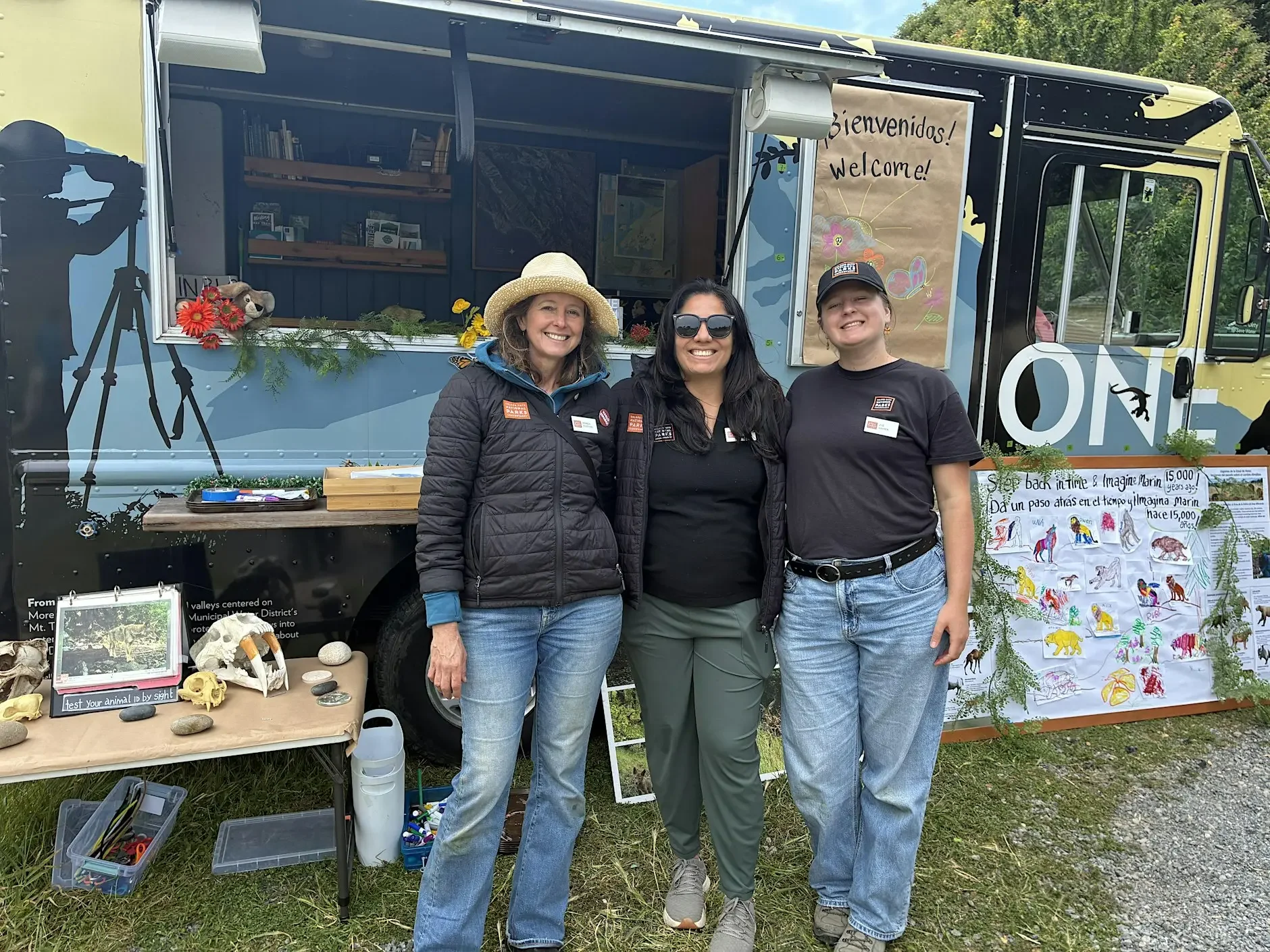 Visit the Tam Van, One Tam's mobile visitor center.