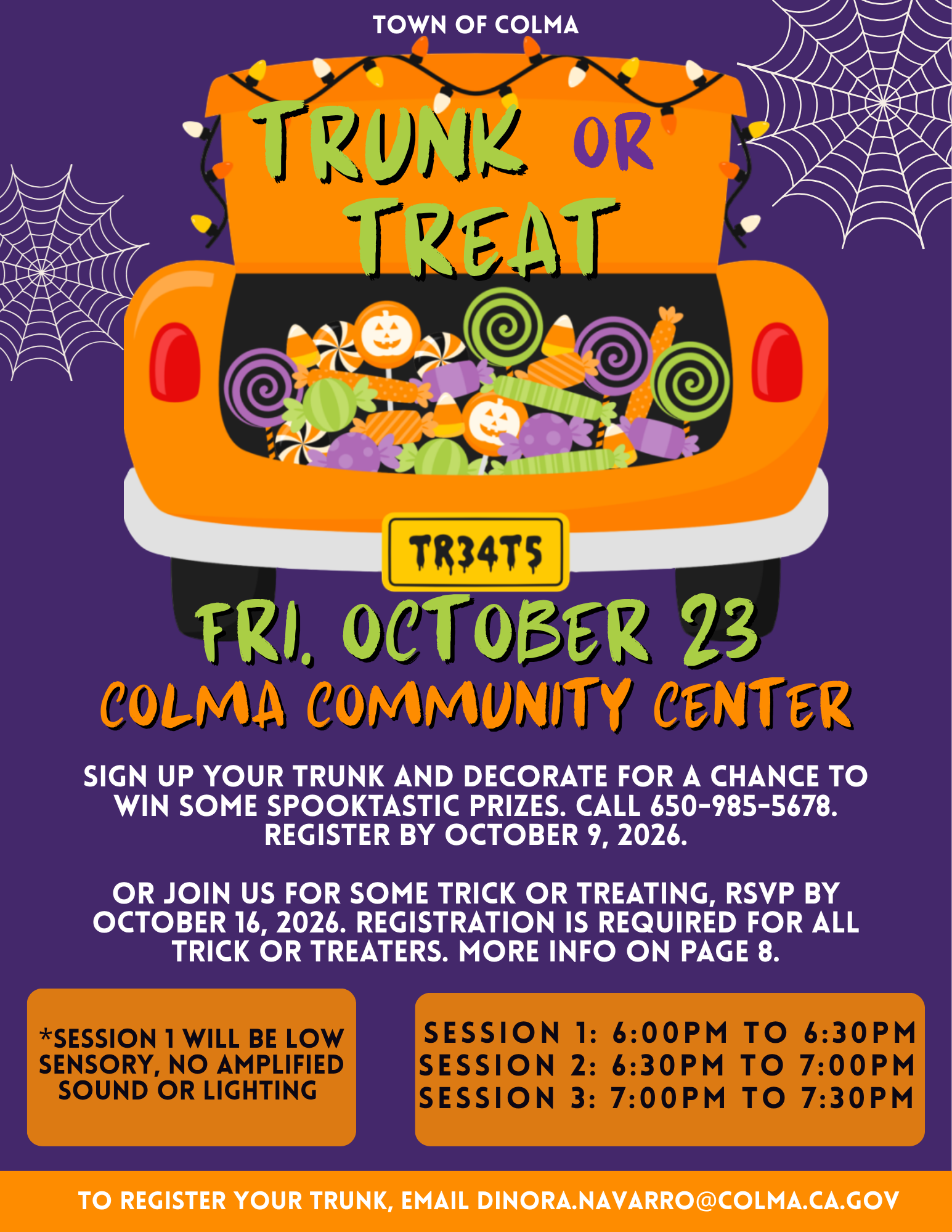 Colma Trunk or Treat