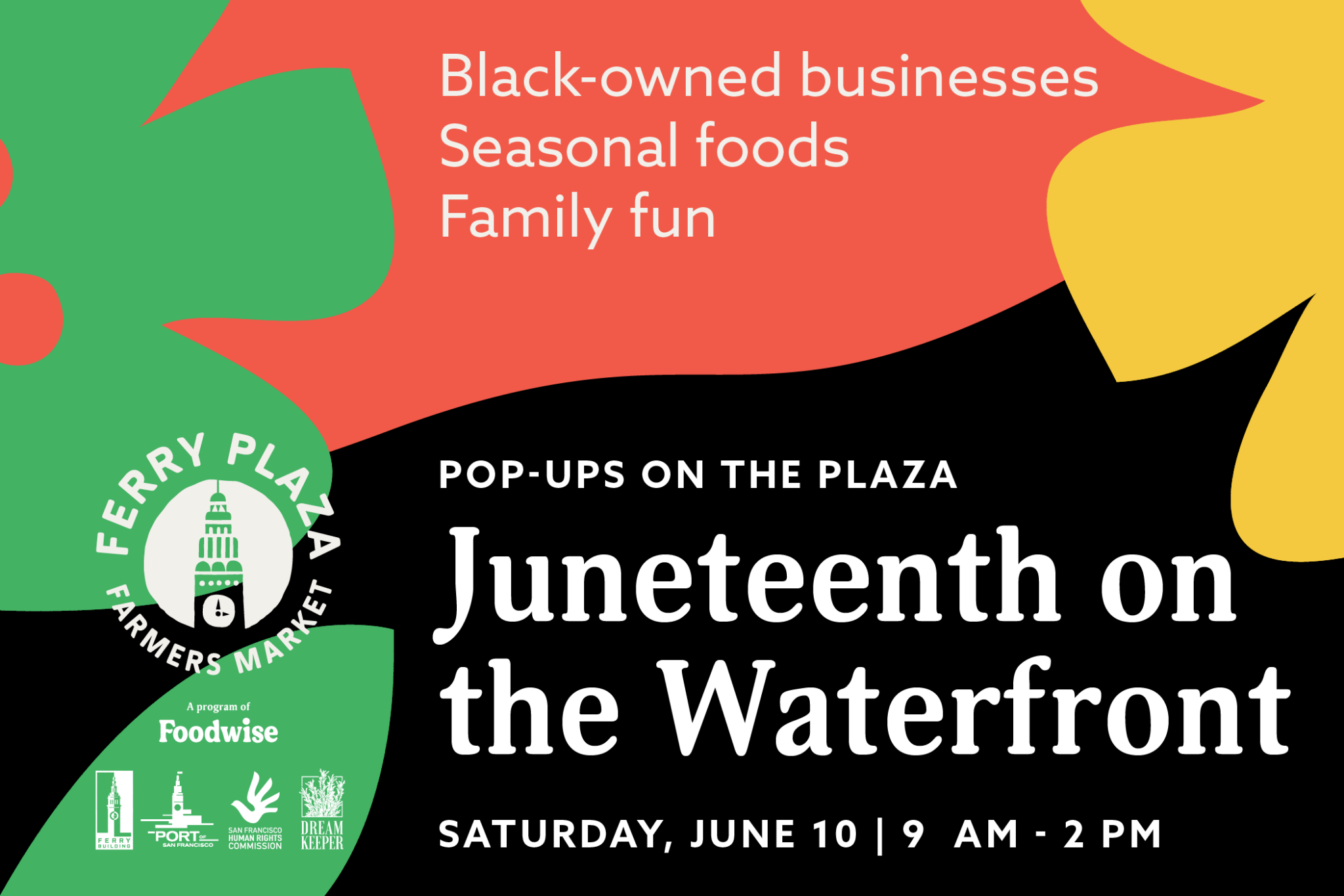 Pop-Ups on the Plaza: Juneteenth on the Waterfront