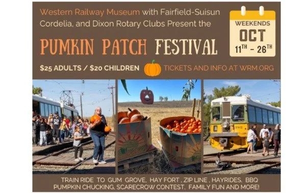 Pumpkin Patch Festival at Western Railway Museum