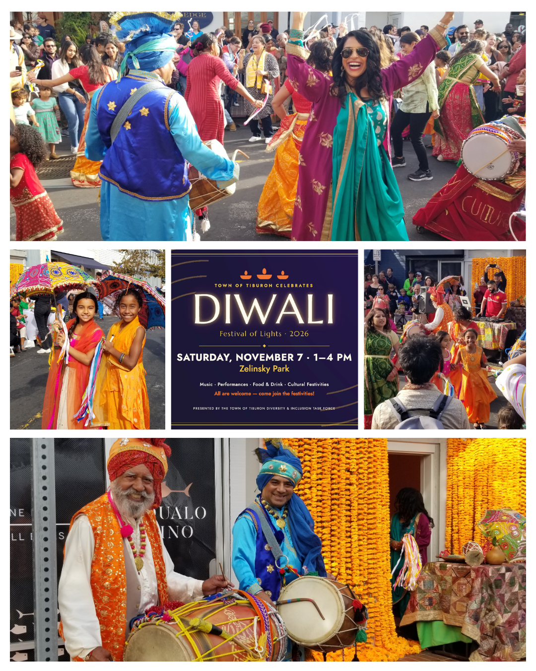 Tiburon: Join us for Diwali, the Festival of Light!