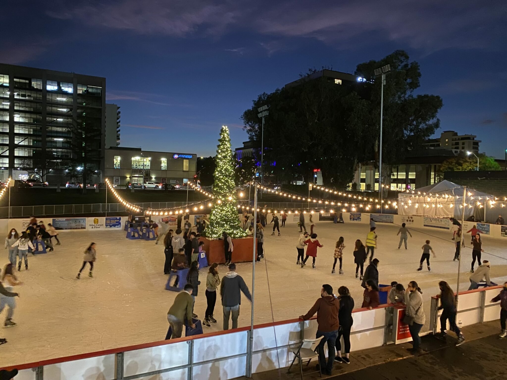 Walnut Creek on Ice