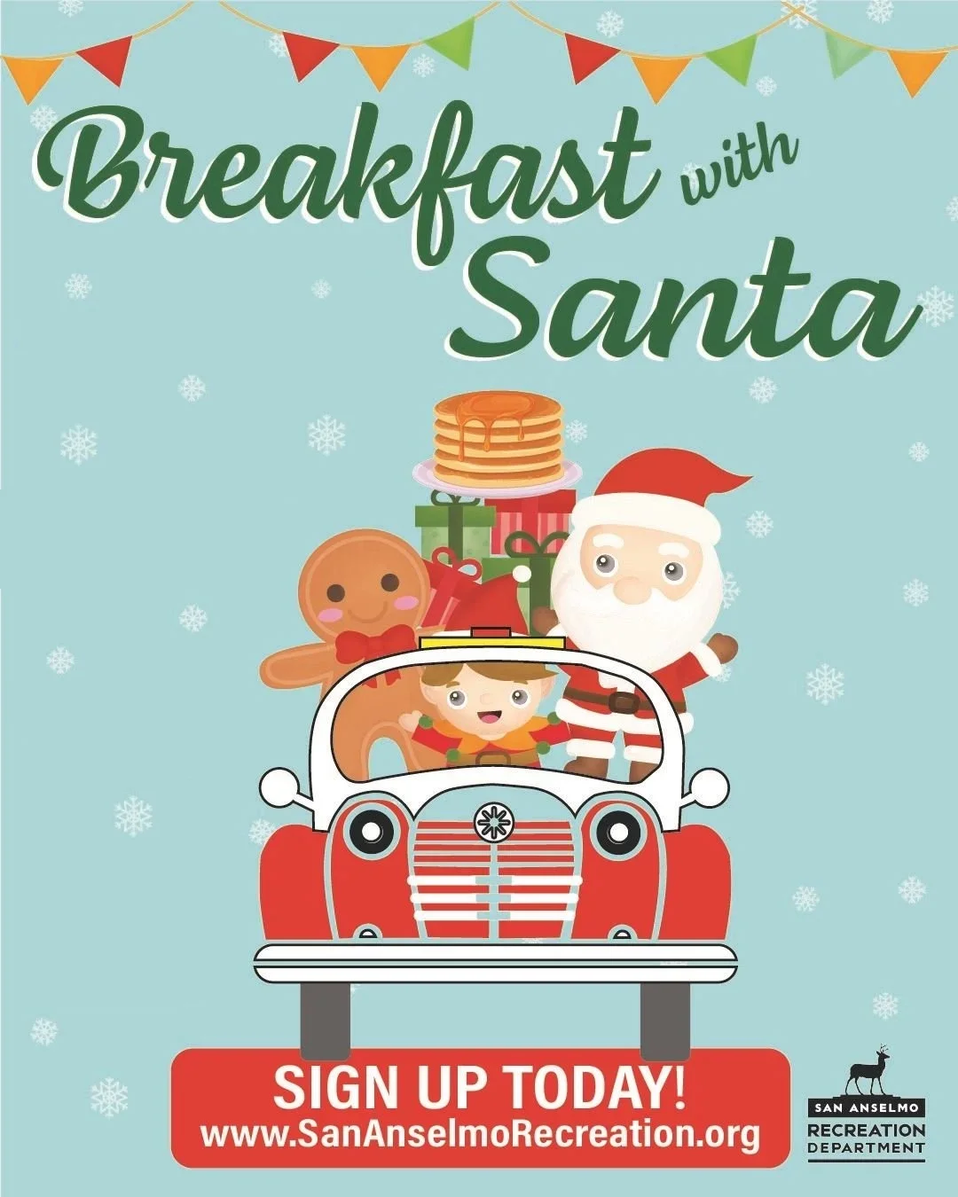 San Anselmo: Breakfast with Santa