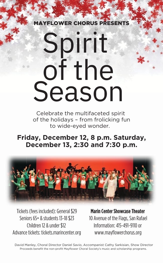 Mayflower Chorus Presents The Spirit of Season