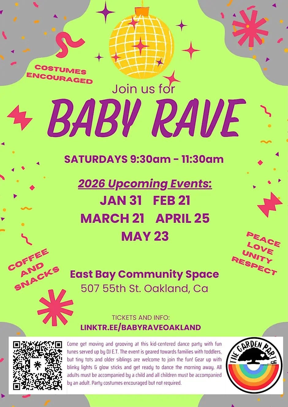 Baby Rave Oakland