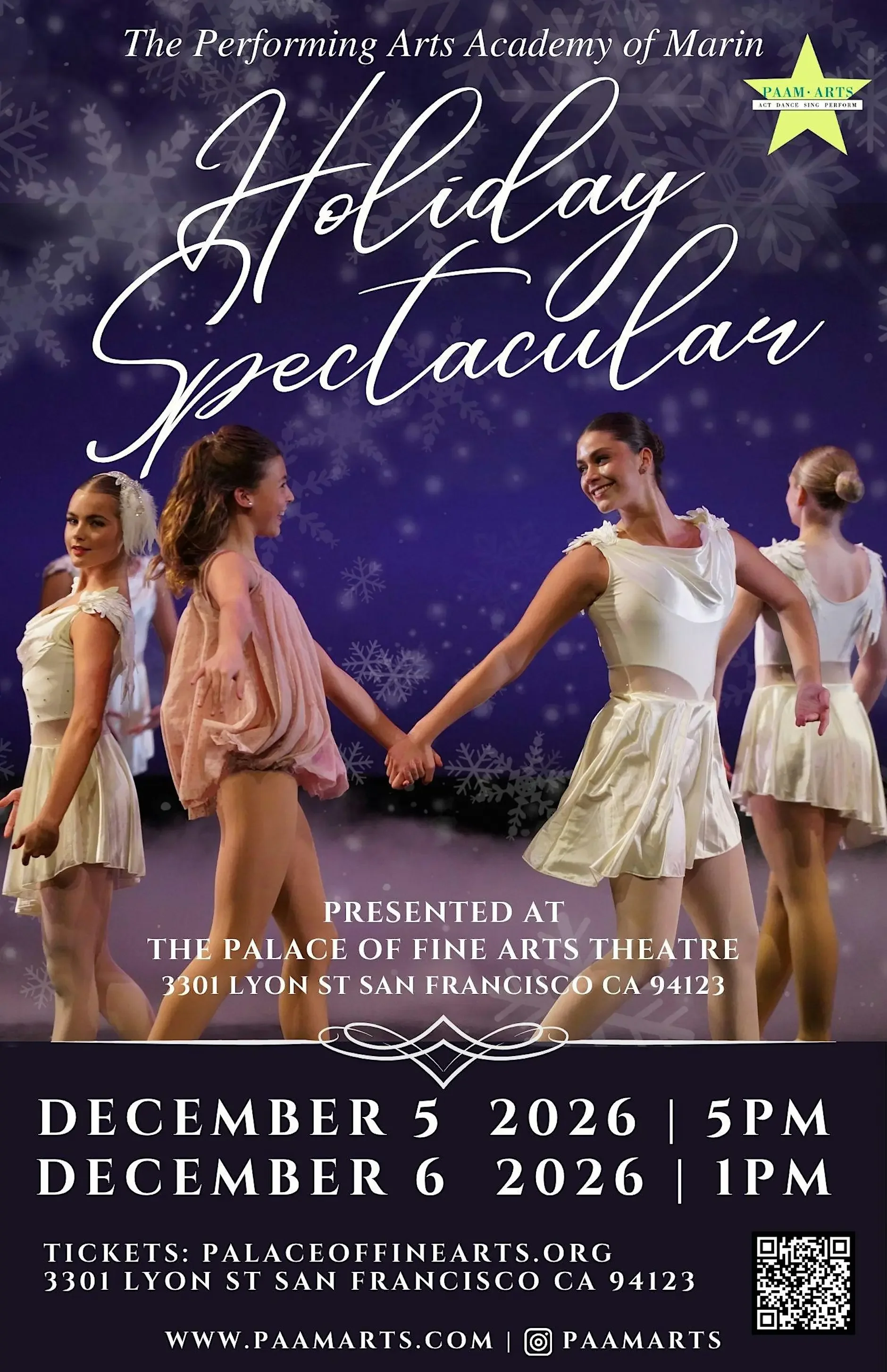 San Francisco: PAAM’s Holiday Spectacular