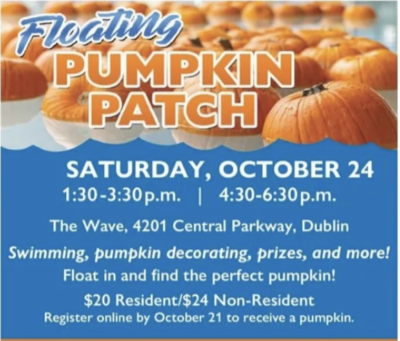 Dublin Floating Pumpkin Patch