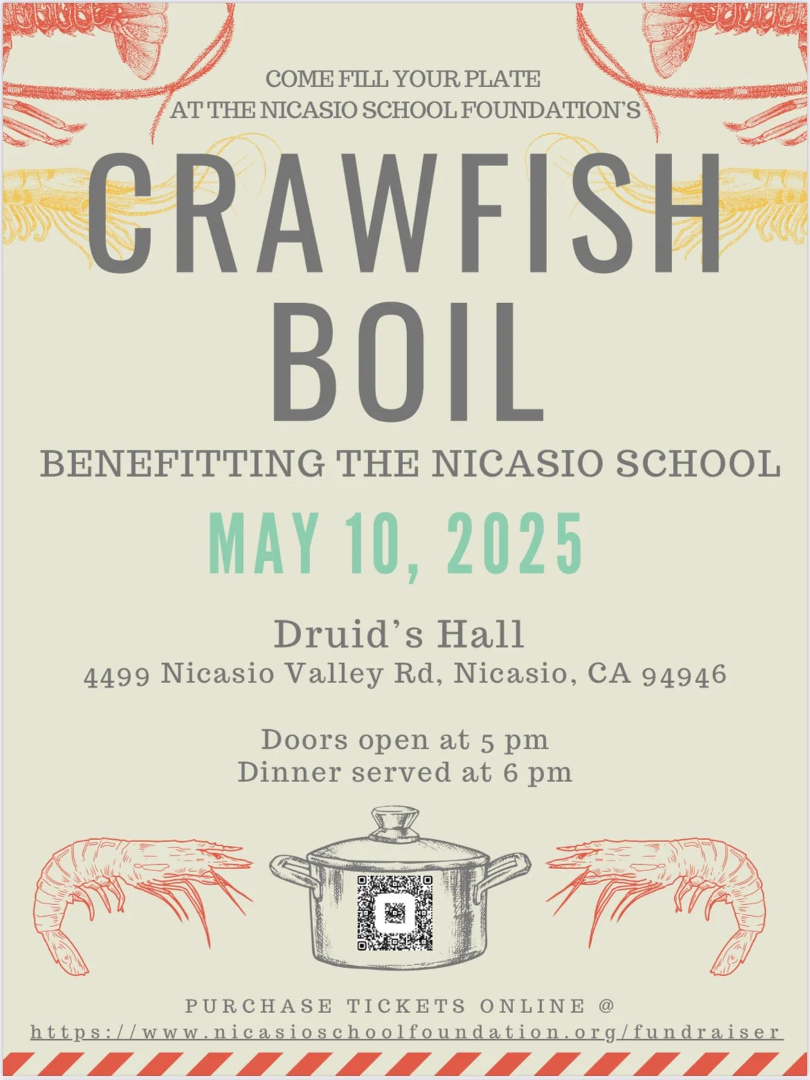 Crawfish Boil - Spring Fundraiser