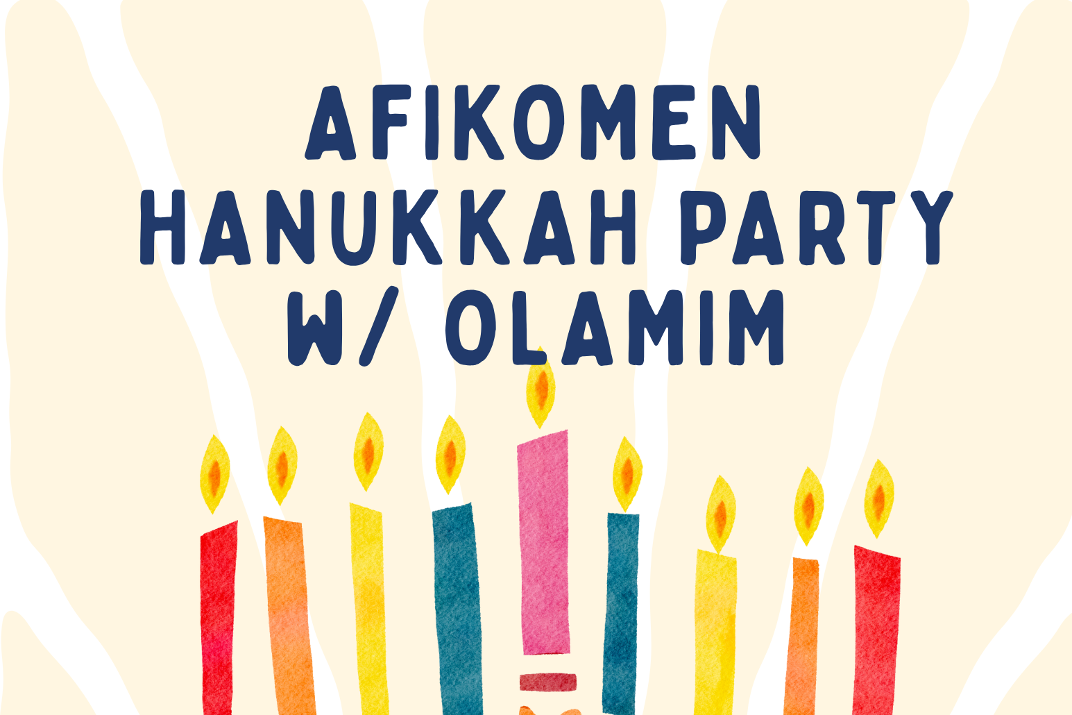 Berkeley: Afikomen Hanukkah Party